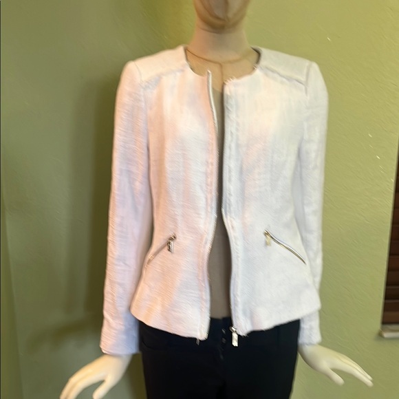 Karl Lagerfeld Jackets & Blazers - Karl lagerfeld Elegant White Women's Jacket